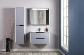 36" Bathroom Cabinet Set in Grey