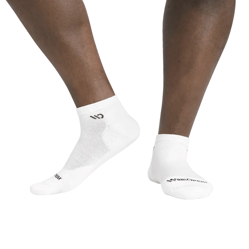 9000 Men's Solid Cushioned No Show Socks by Wide Open Socks