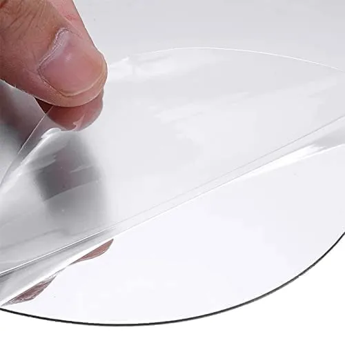 Acrylic Oval Shape Mirror Sticker