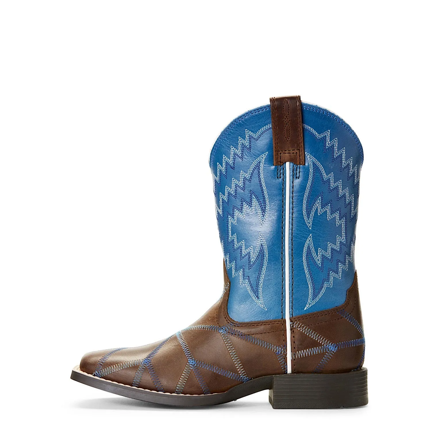 Ariat Kids Twisted Tycoon Distressed Brown/Baltic Blue