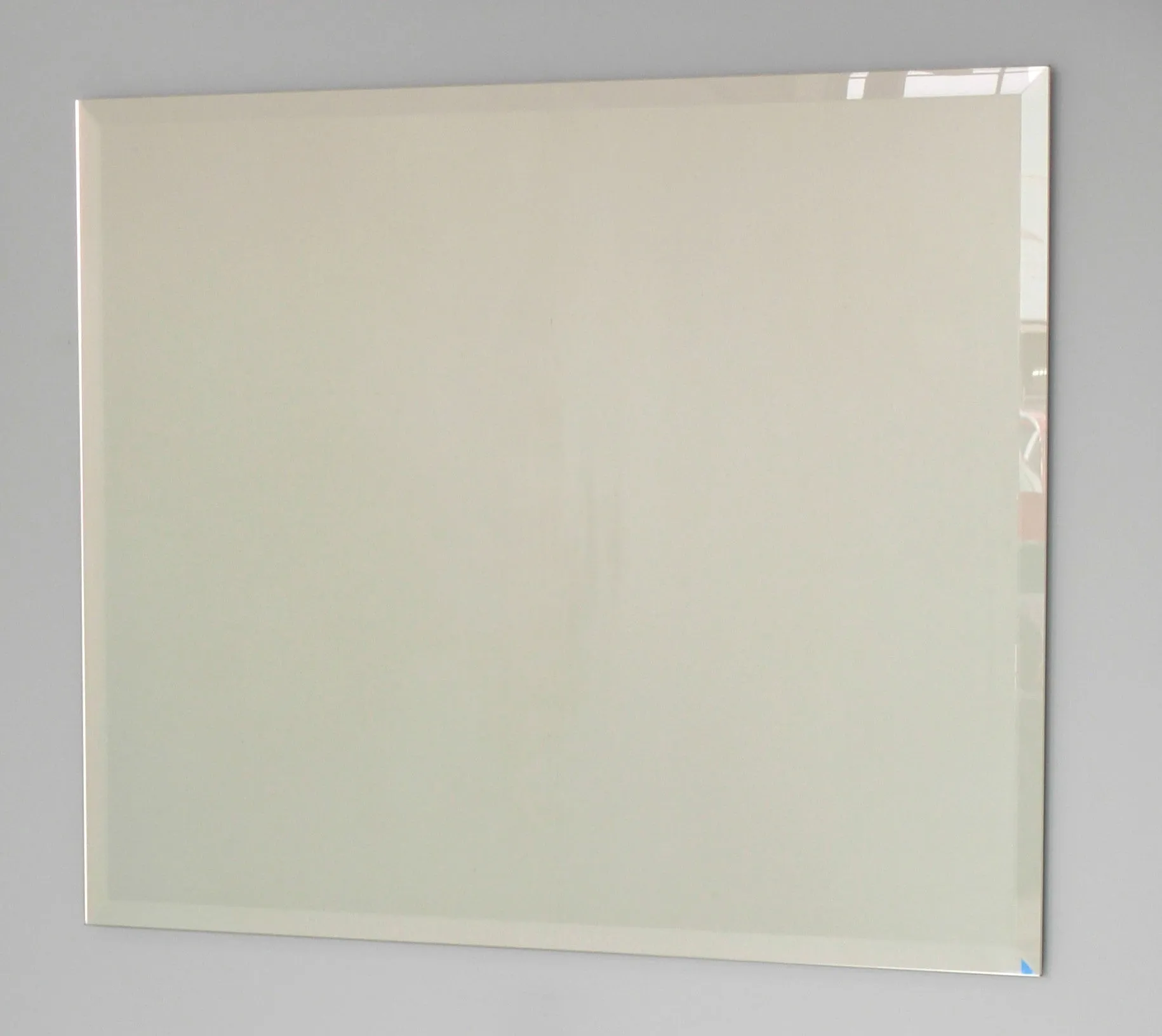 Bathroom Mirror 750mm x 600mm Bevel Edge