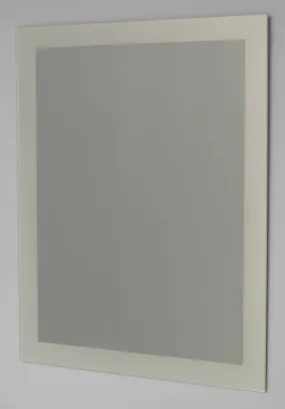 Bathroom Mirror 750mm x 600mm Frost Edge