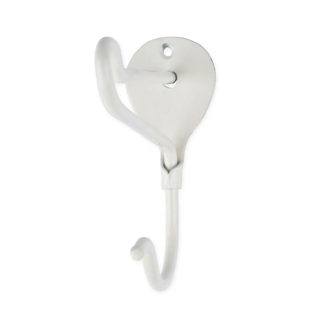 Bicorne Hook White