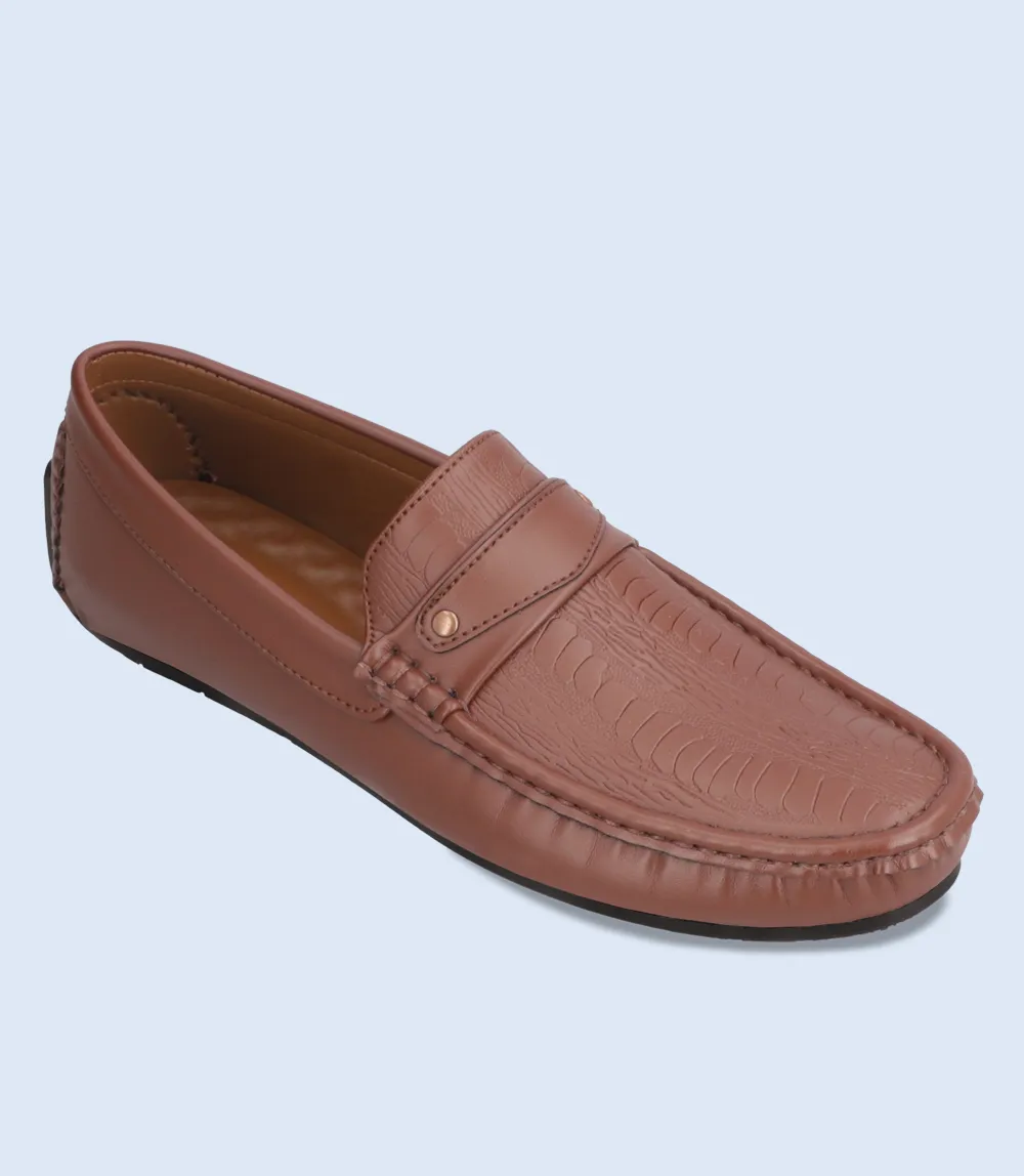 BM6679-BROWN-Men Loafer