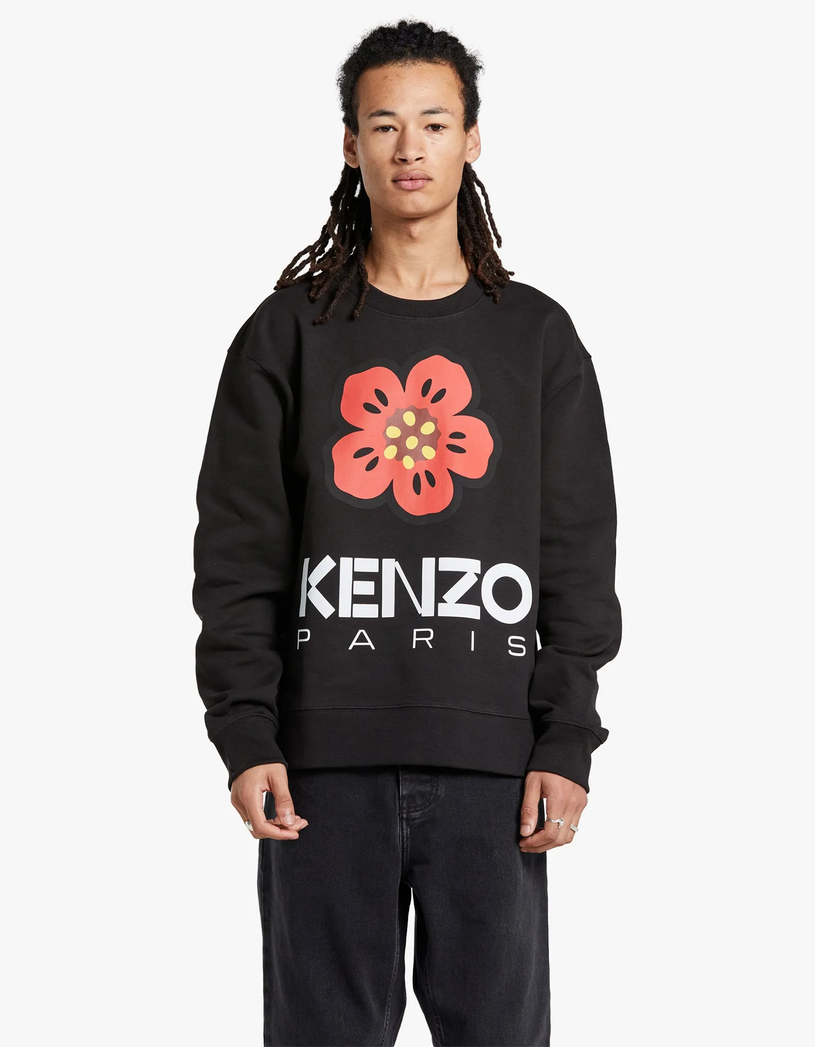 Boke Flower Sweatshirt - Black