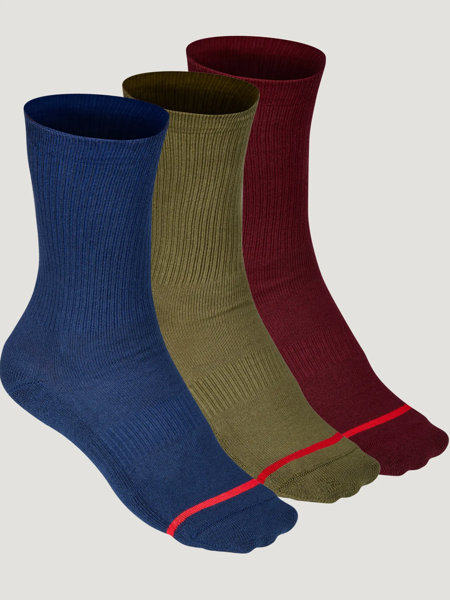 Bold 3-Pack Crew Socks