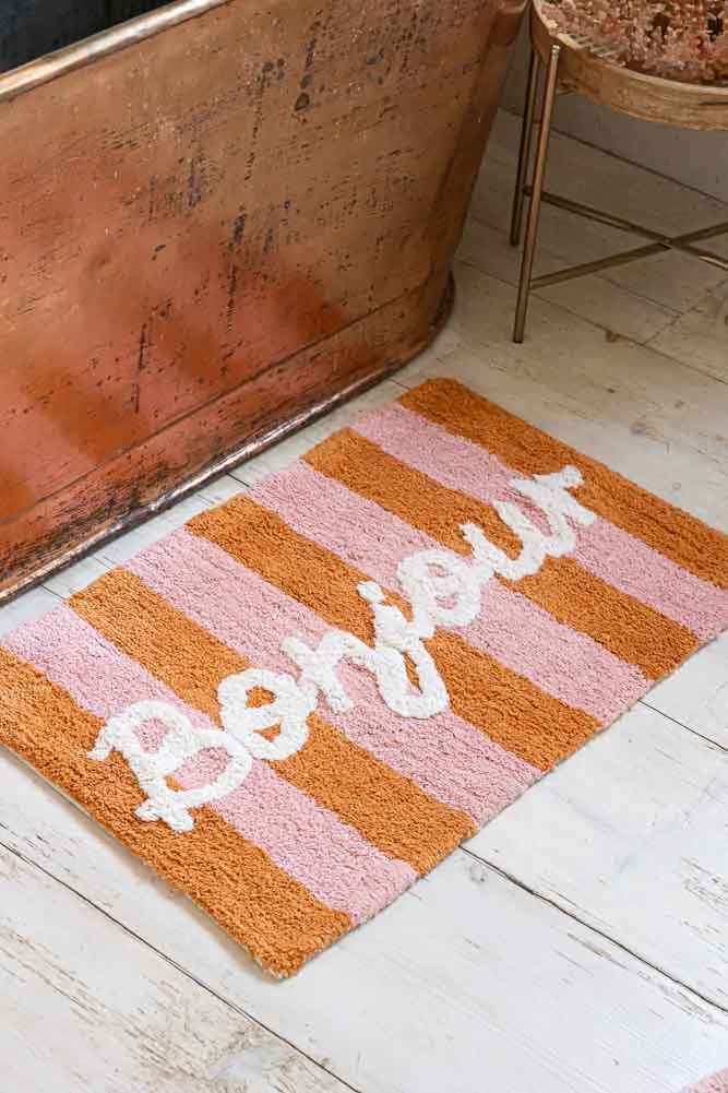 Bonjour Bath Mat