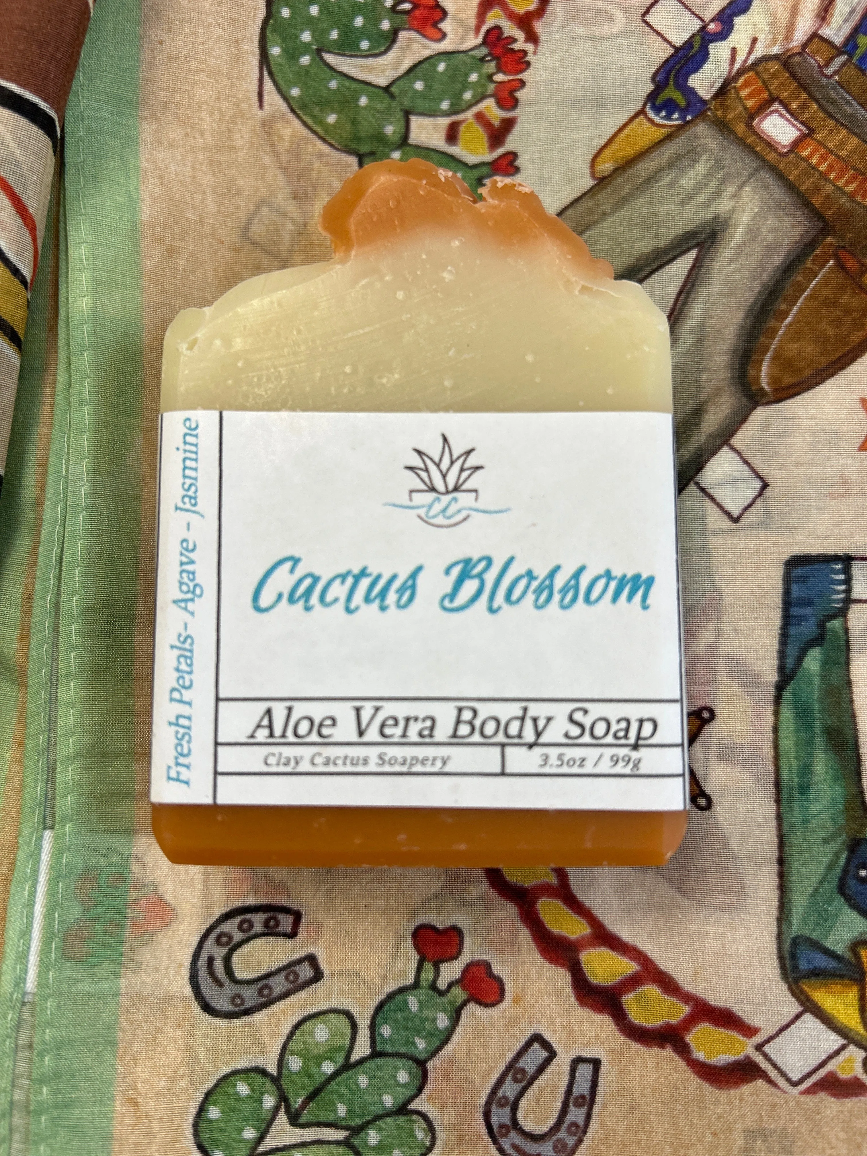 Clay Cactus Soap