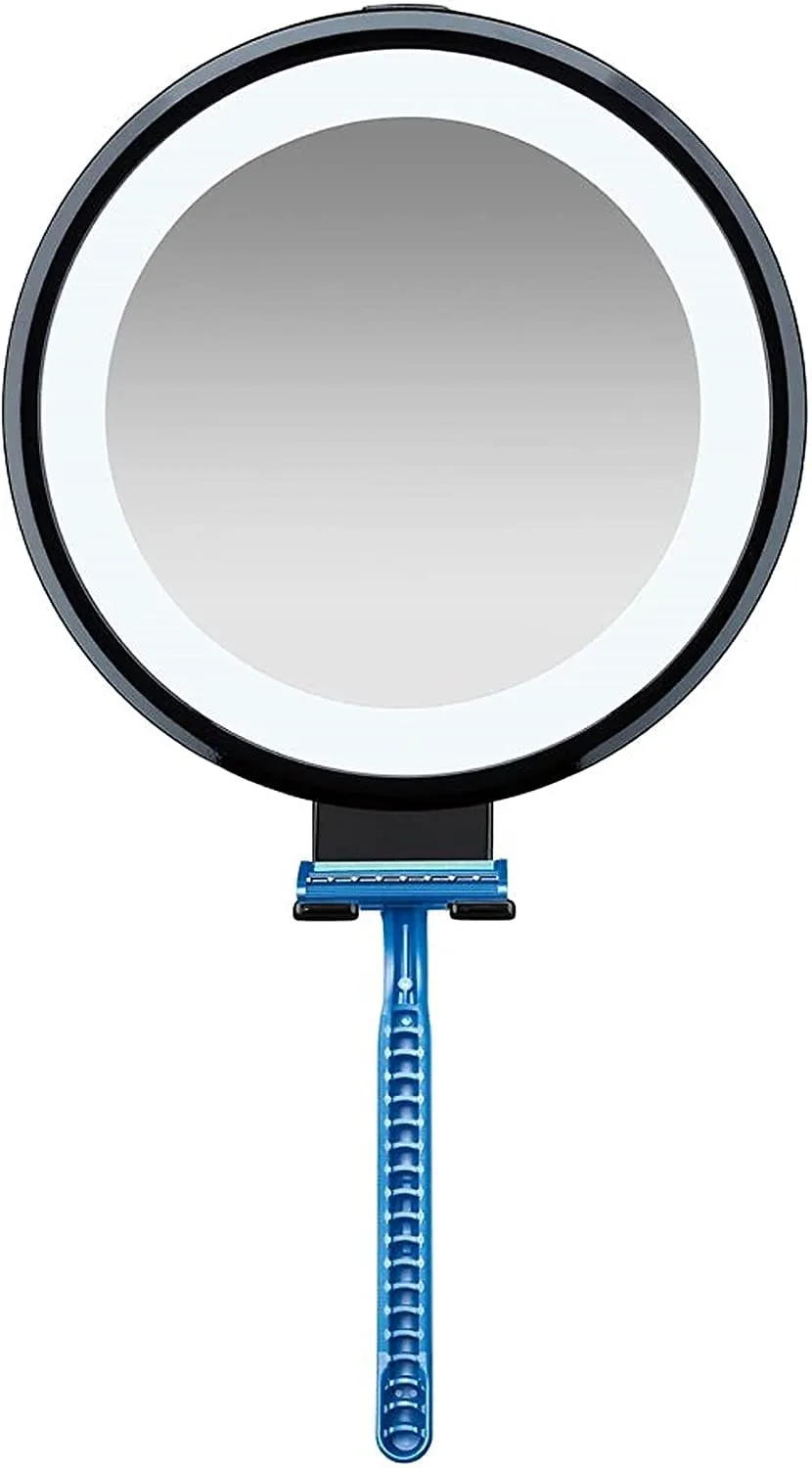 Conair Fog Free LED Lighted Men’s Mirror - Black - BEFF2