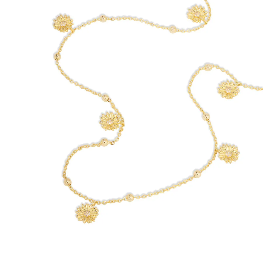 Daisy Multi Gold Body Chain