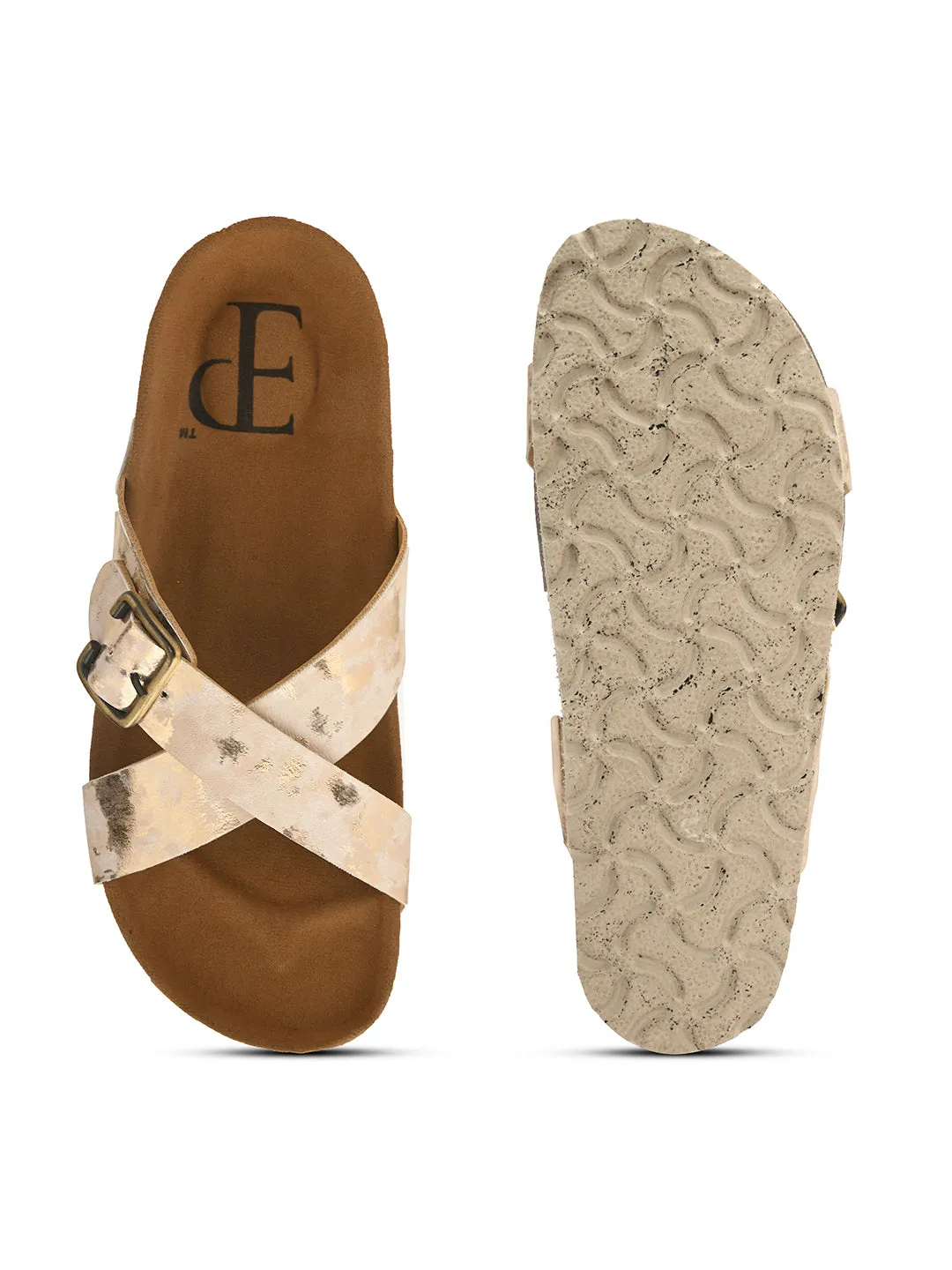 Desert Bloom Buckle Slide For Women