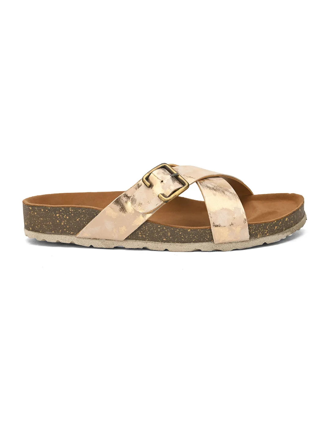 Desert Bloom Buckle Slide For Women