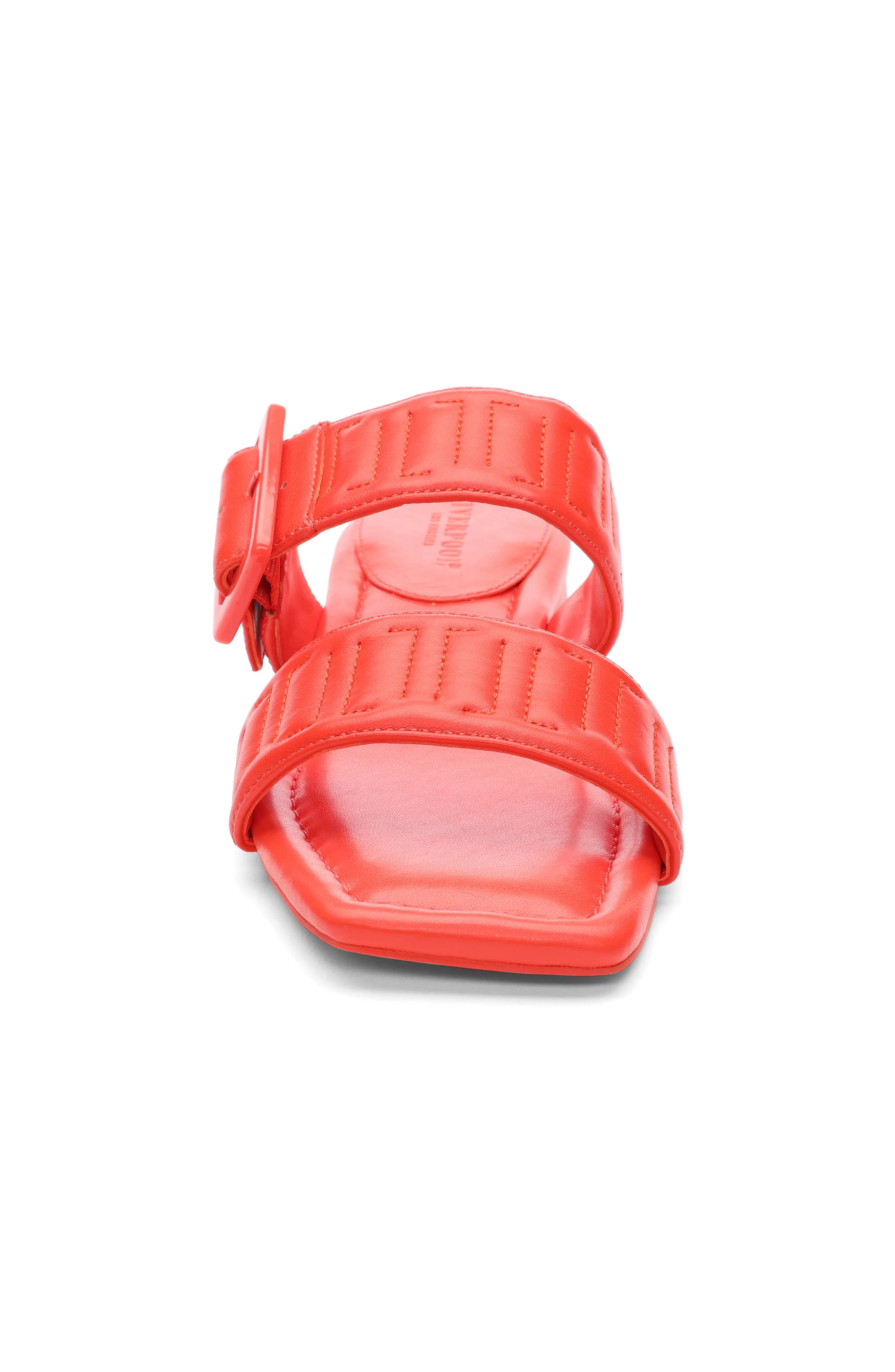 DOWNTOWN LOGO STITCH SANDAL