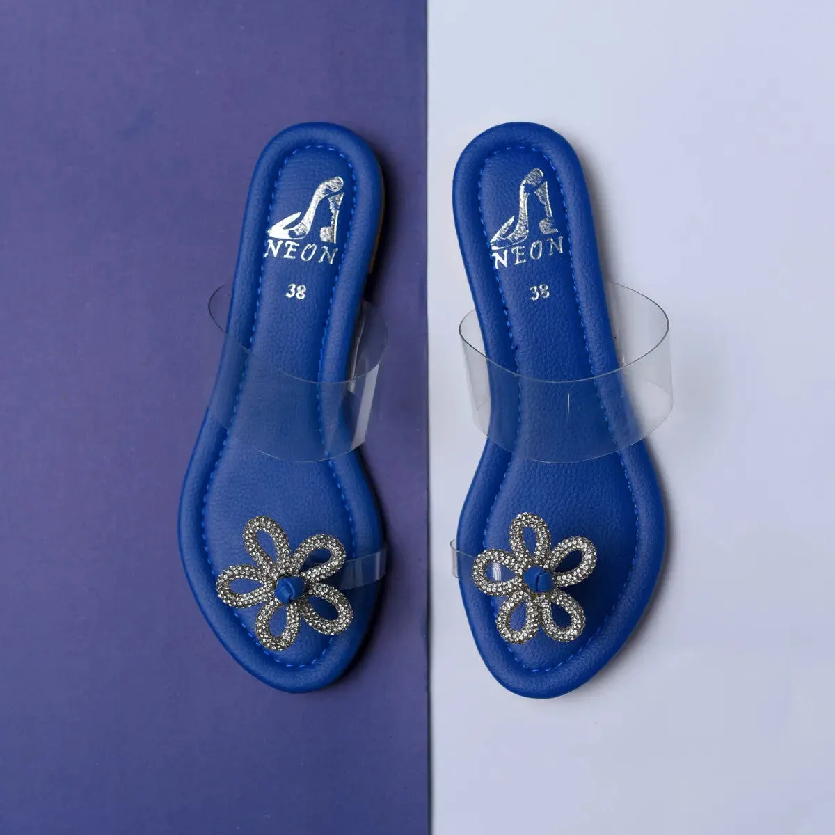 Fit Bit Slipper Blue