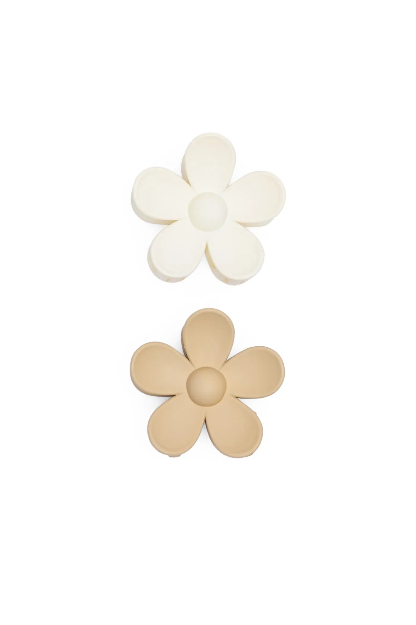 Flower Claw Clips 2-Pack