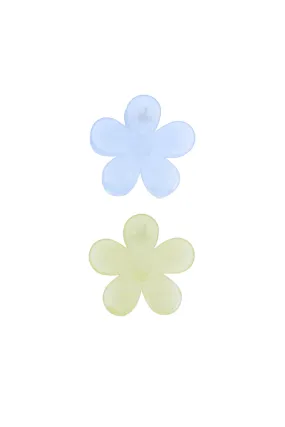 Flower Claw Clips 2-Pack