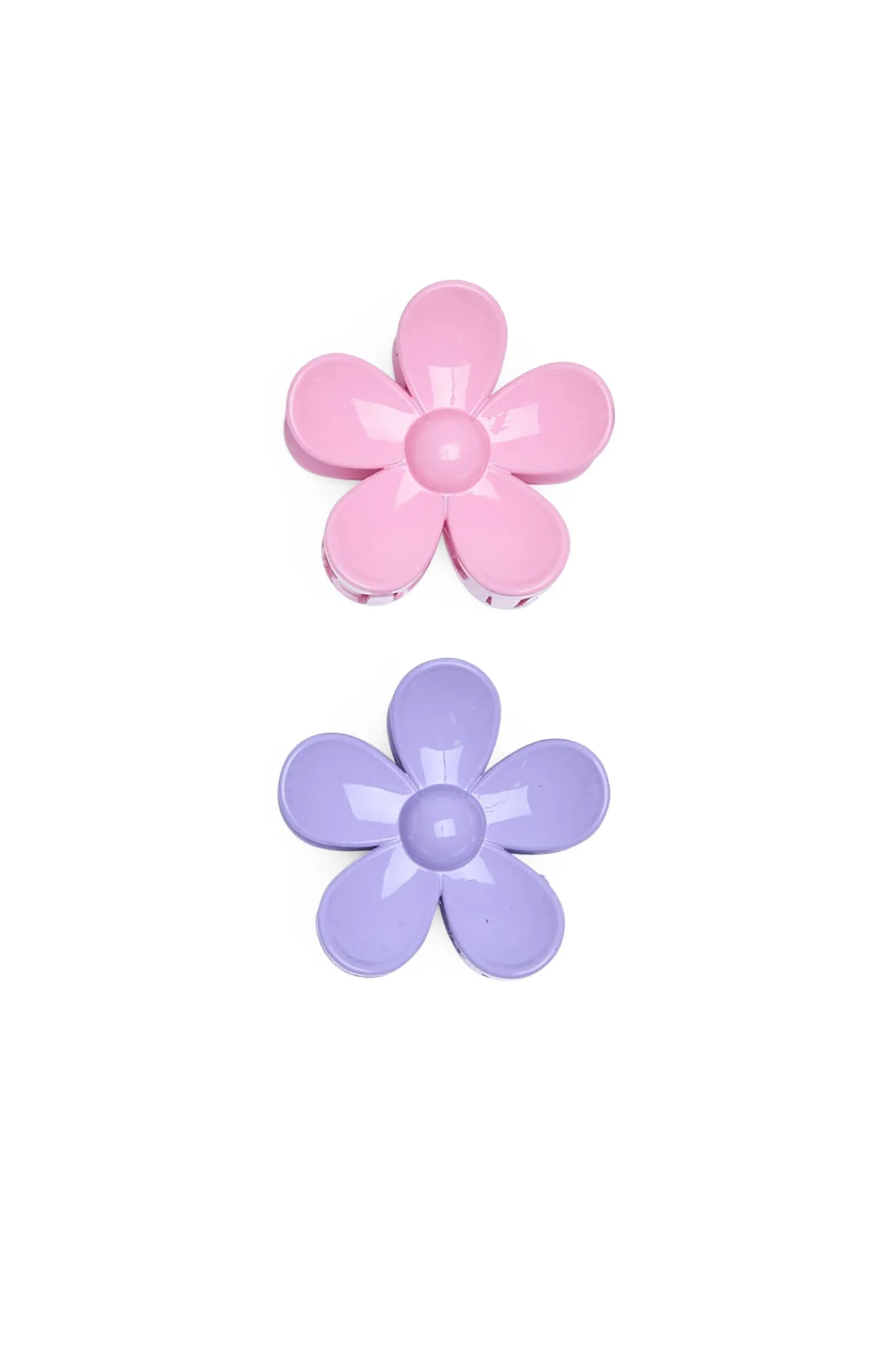 Flower Claw Clips 2-Pack