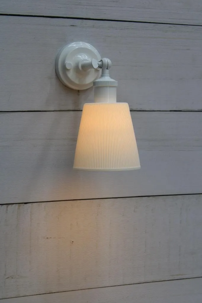 Forli Ceramic Swivel Arm Wall Light