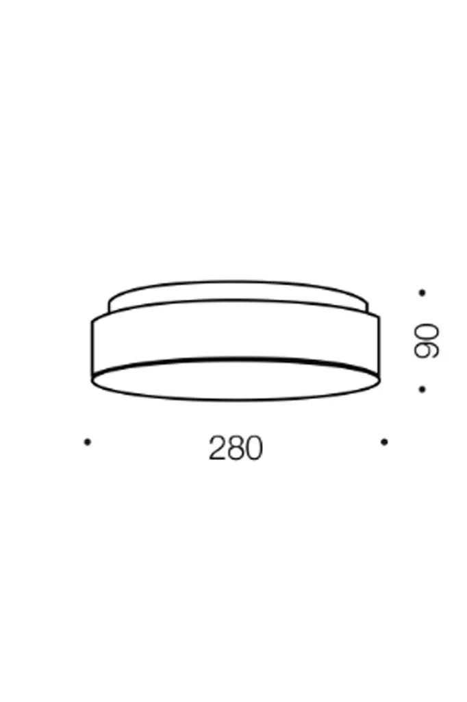 Gaumont LED CCT Ceiling Light