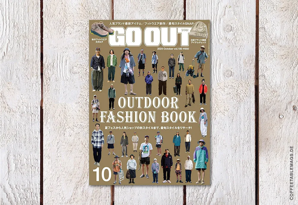 GO OUT – Volume 180: Outdoor Fashion Book