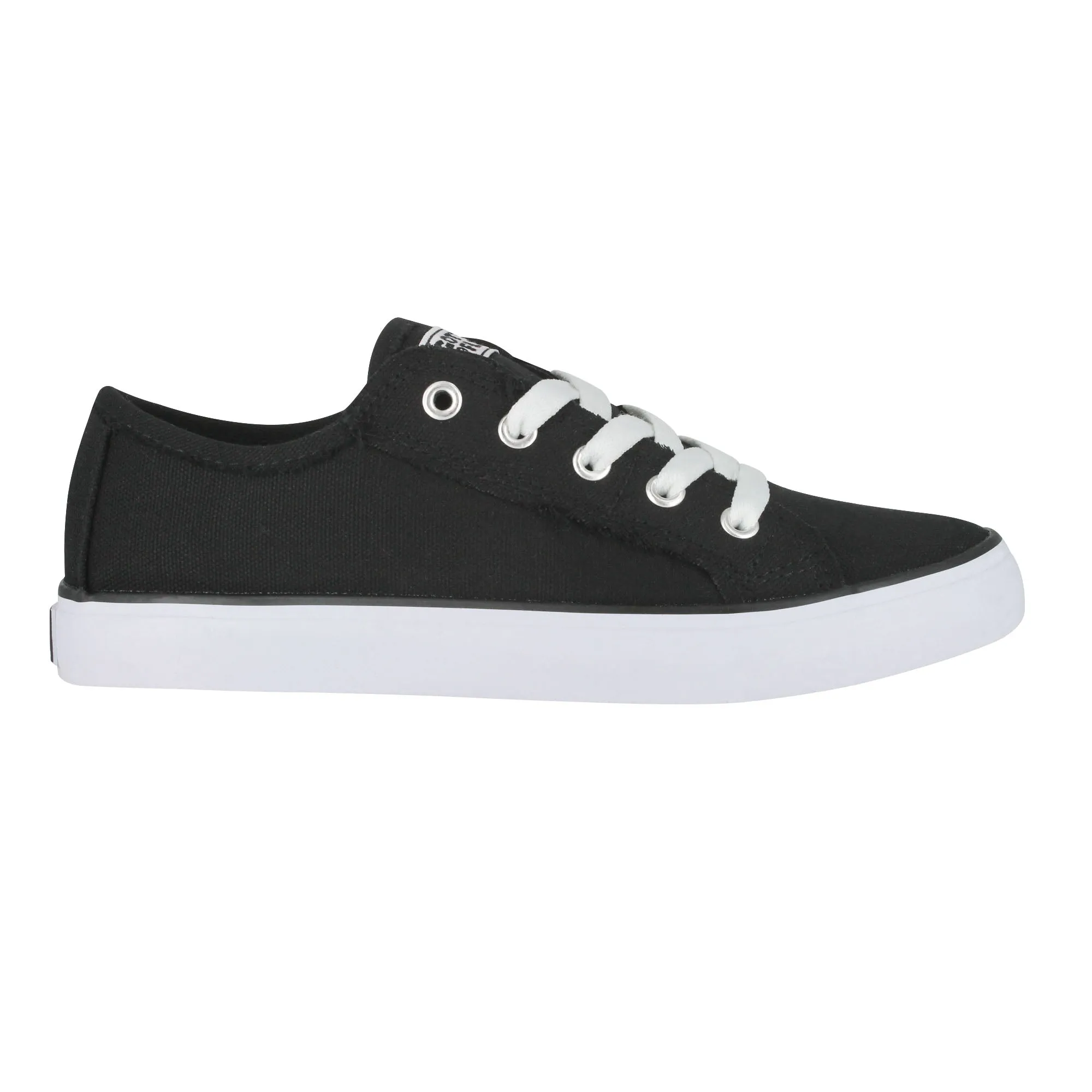 Gotta Flurt Women's Classic II Black Canvas Low-Top Casual Sneaker