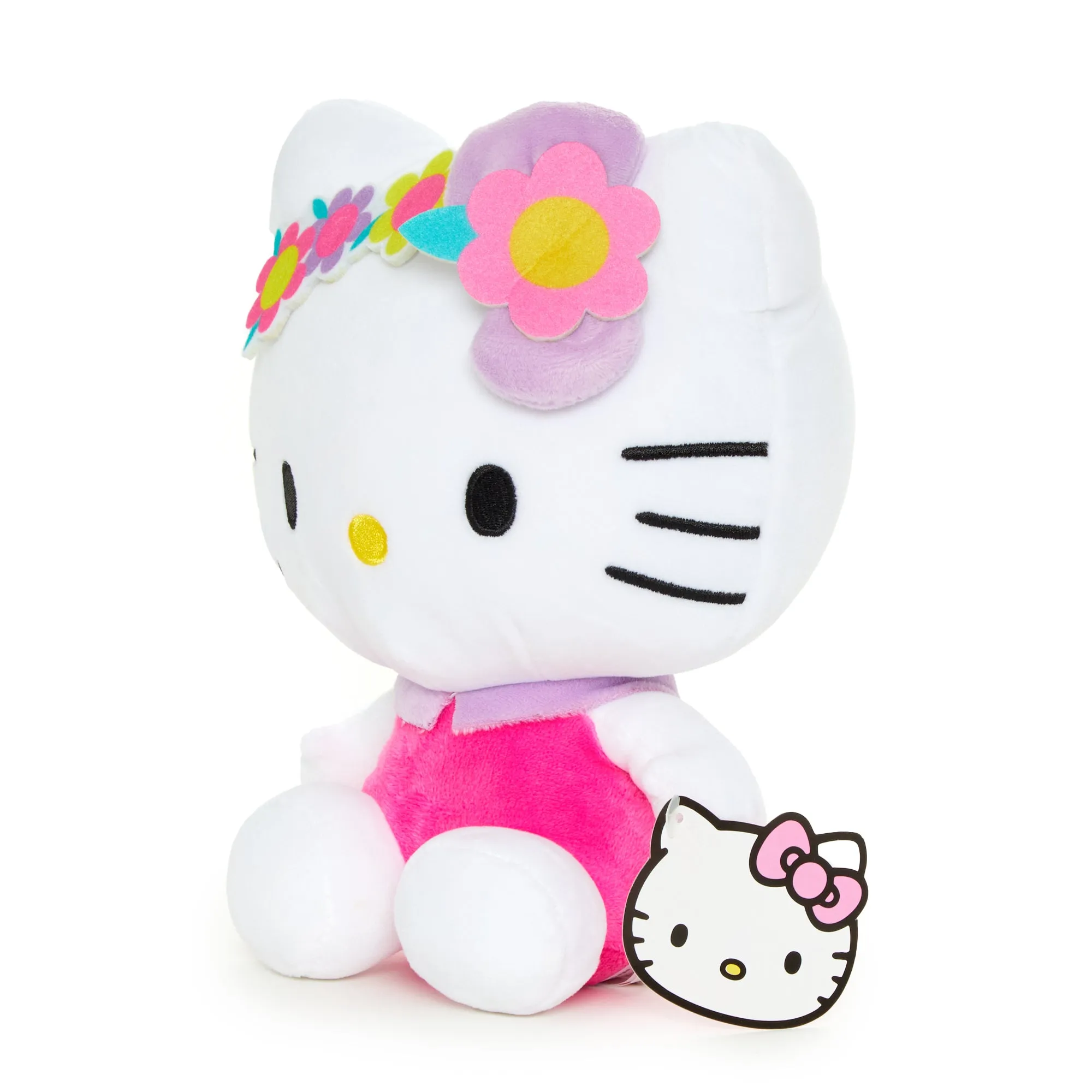 Hello Kitty 8" Spring Flower Crown Plush