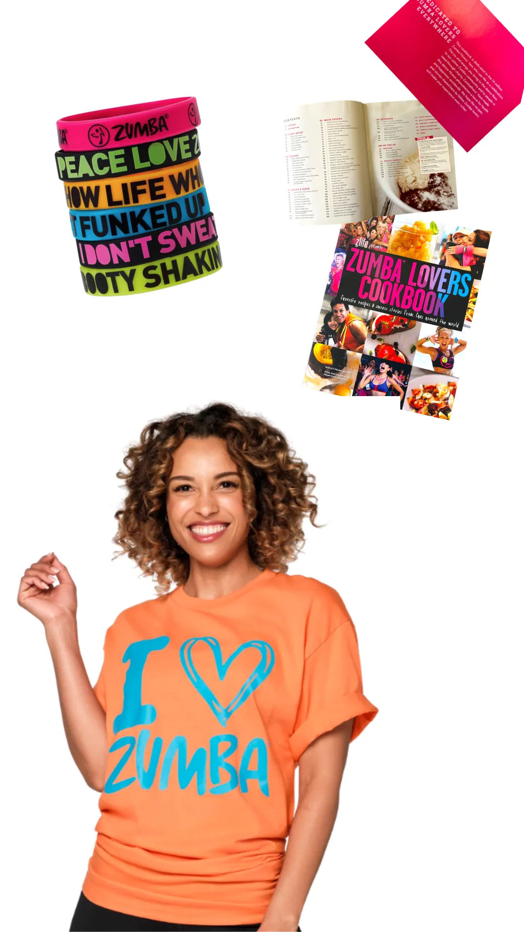 I Love Zumba Gift Pack - Orange