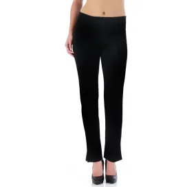 InstantFigure Straight Leg Pant with Slit 16801M