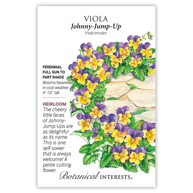 Johnny-Jump-Up Viola Seeds