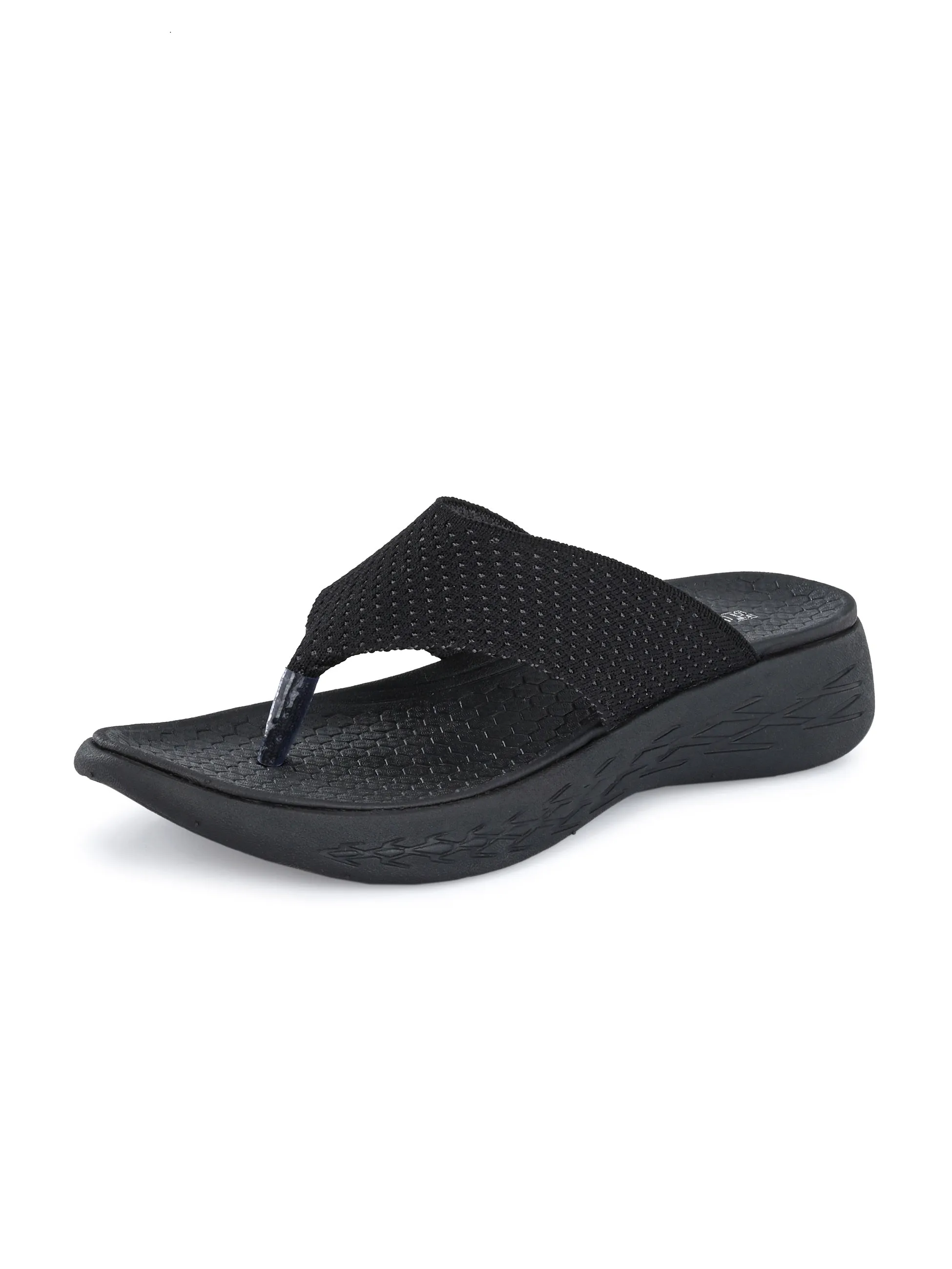 Midnight Mesh Comfort Flip-Flop For Women