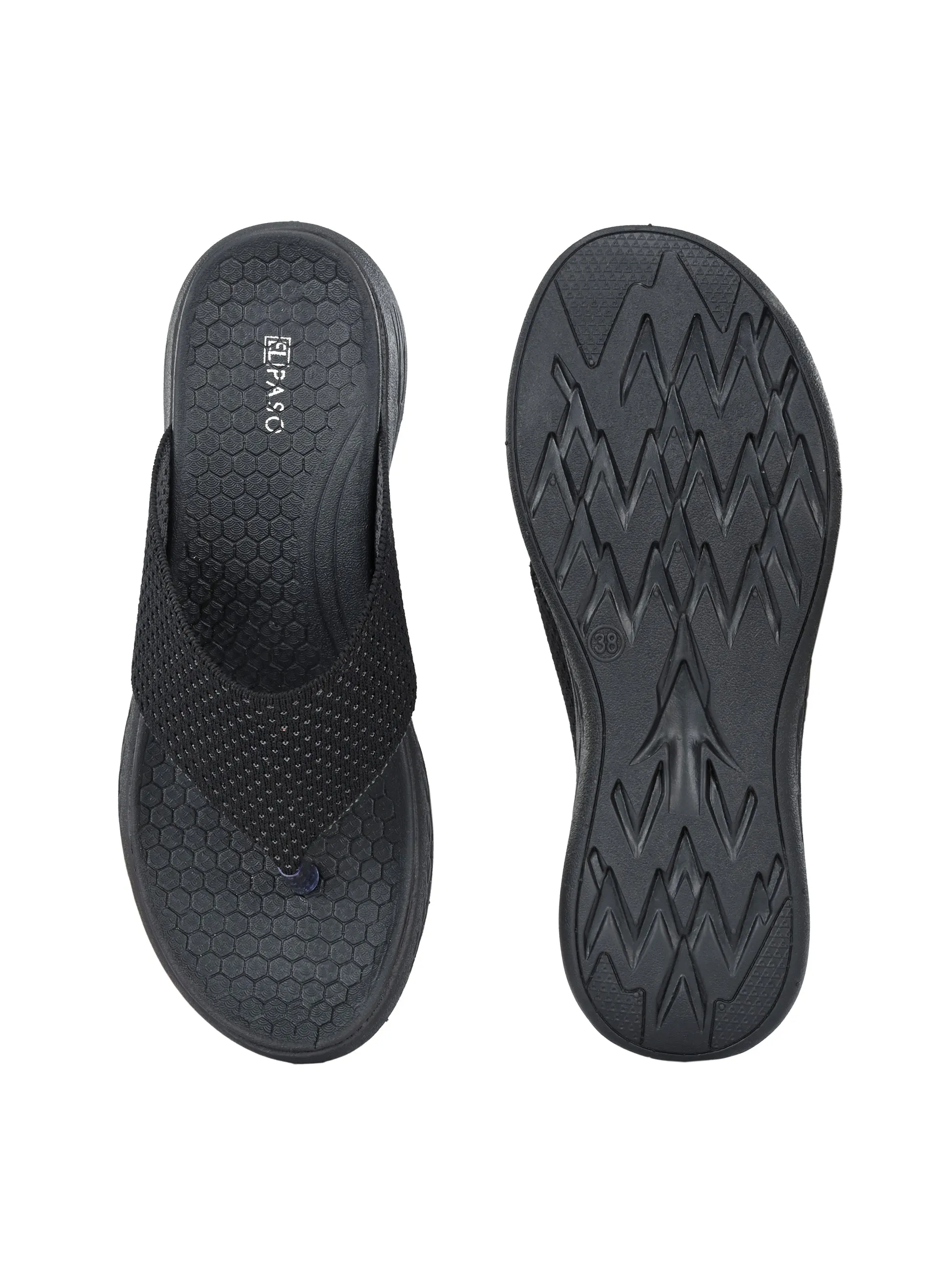 Midnight Mesh Comfort Flip-Flop For Women