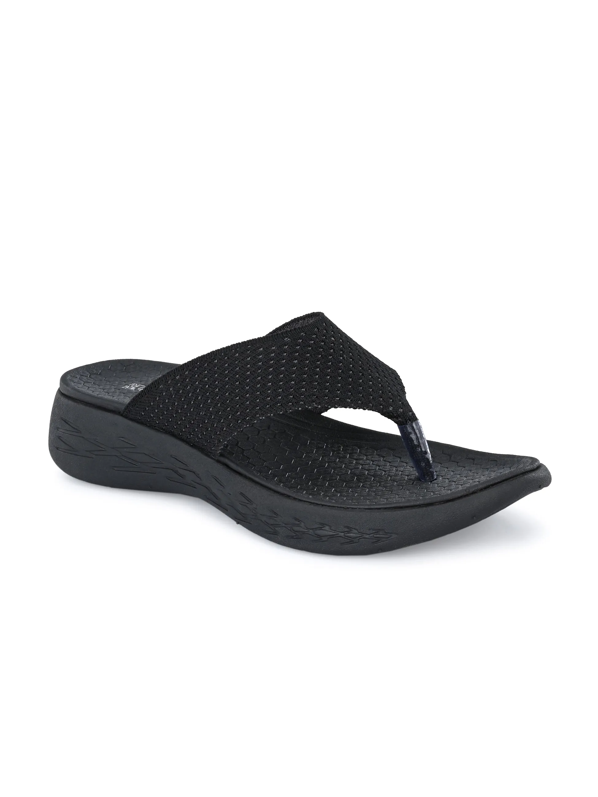 Midnight Mesh Comfort Flip-Flop For Women