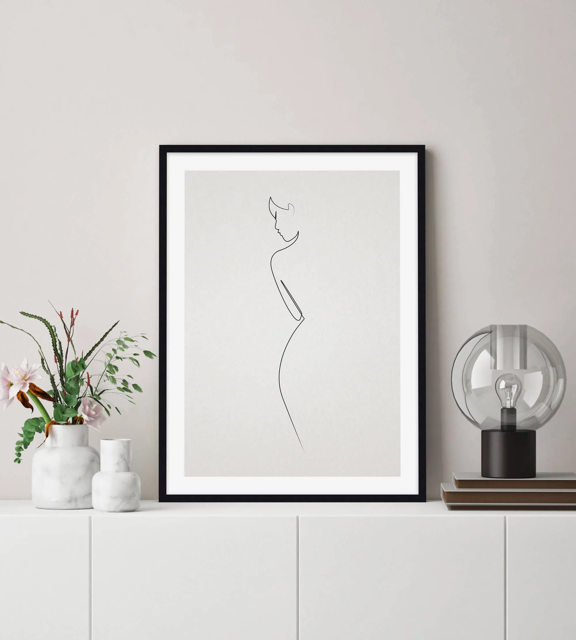 One Line Nude