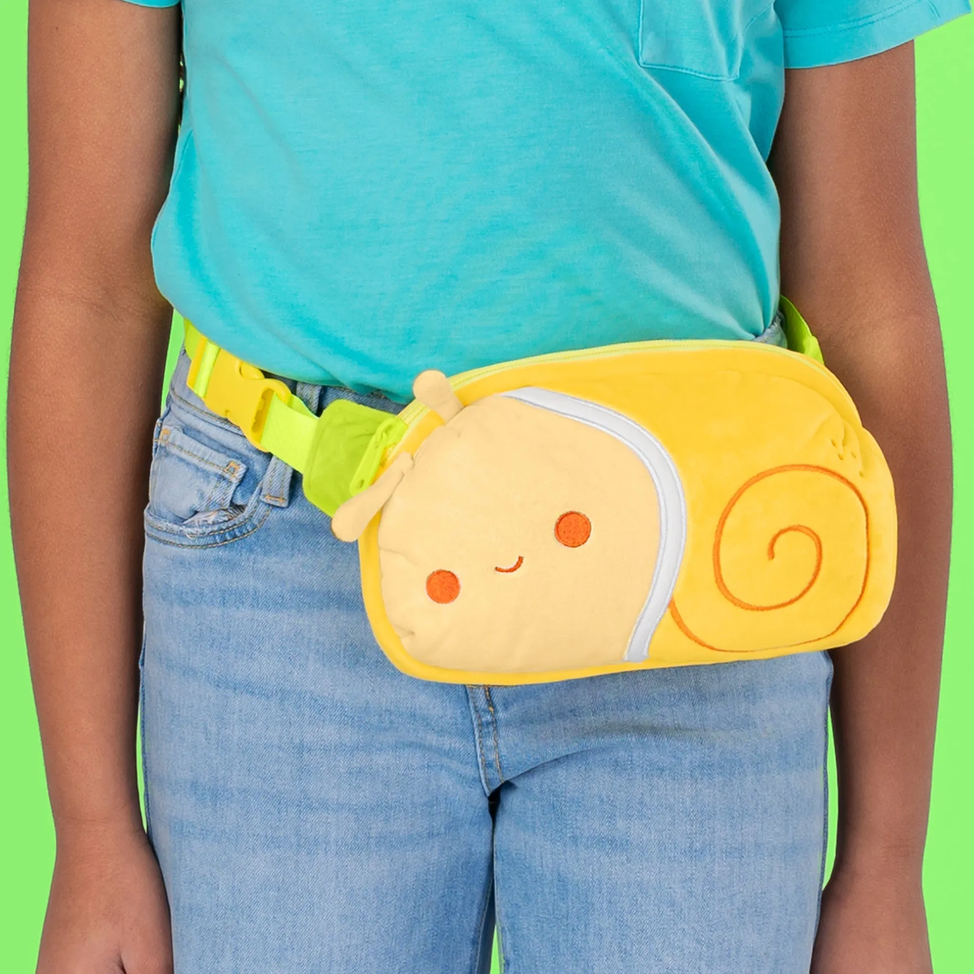 Plushiverse Swirly Snail Plushie Fanny Pack