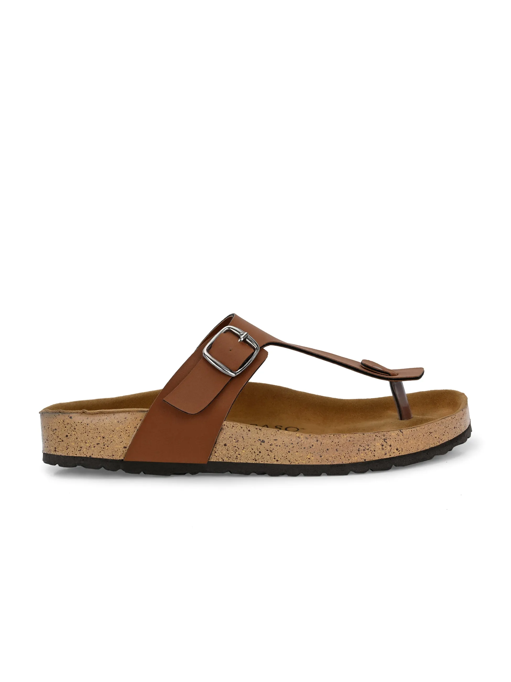 Refined Camel Suede Sandal For Women