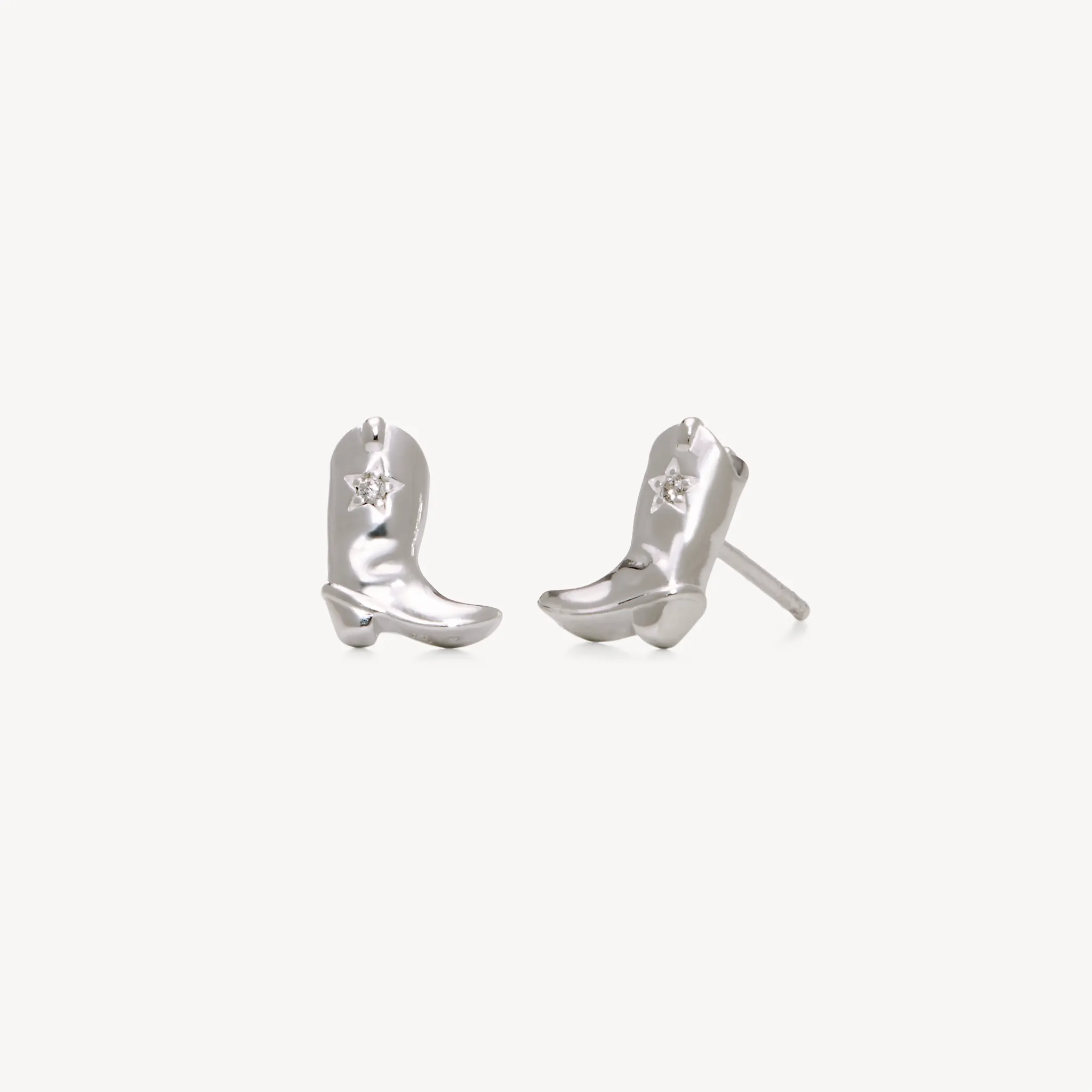 Ride Boot Stud Earrings