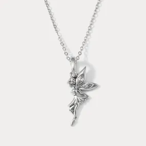 Silver Fairy Necklace