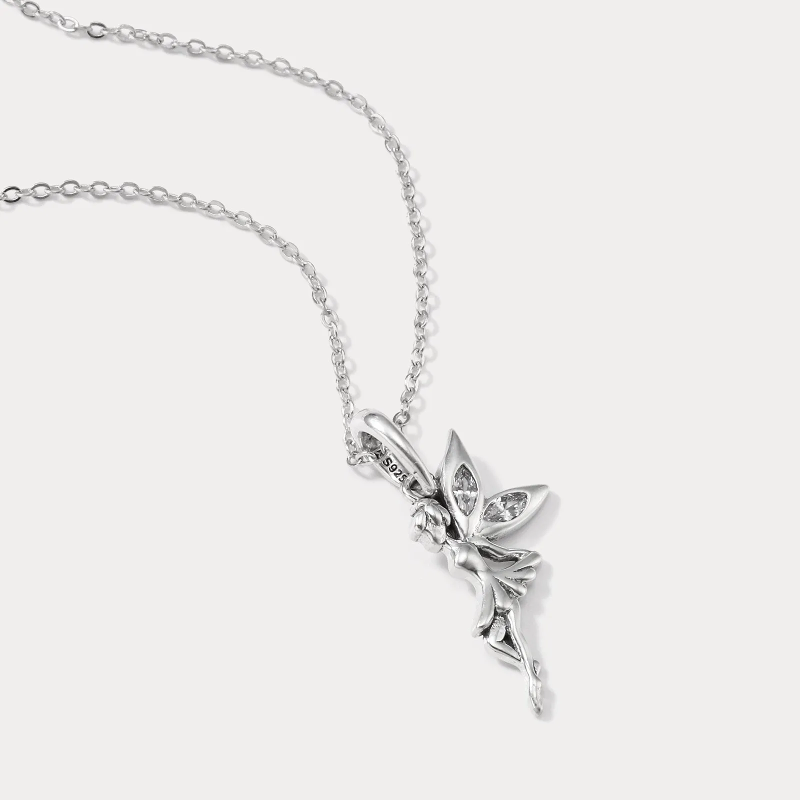 Silver Fairy Necklace