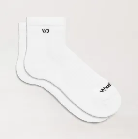 Solid Cushioned Quarter Socks