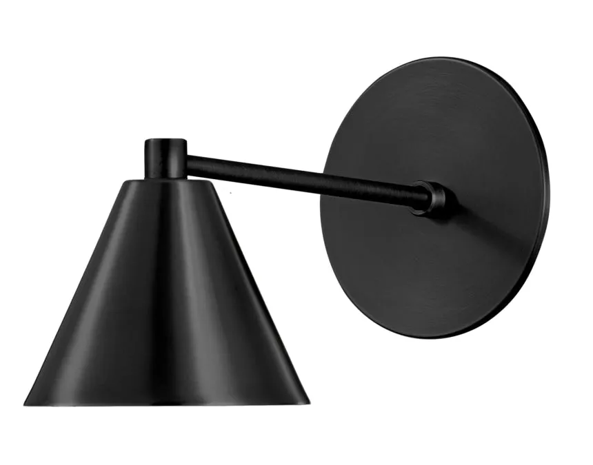 Straight Arm Peak Sconce