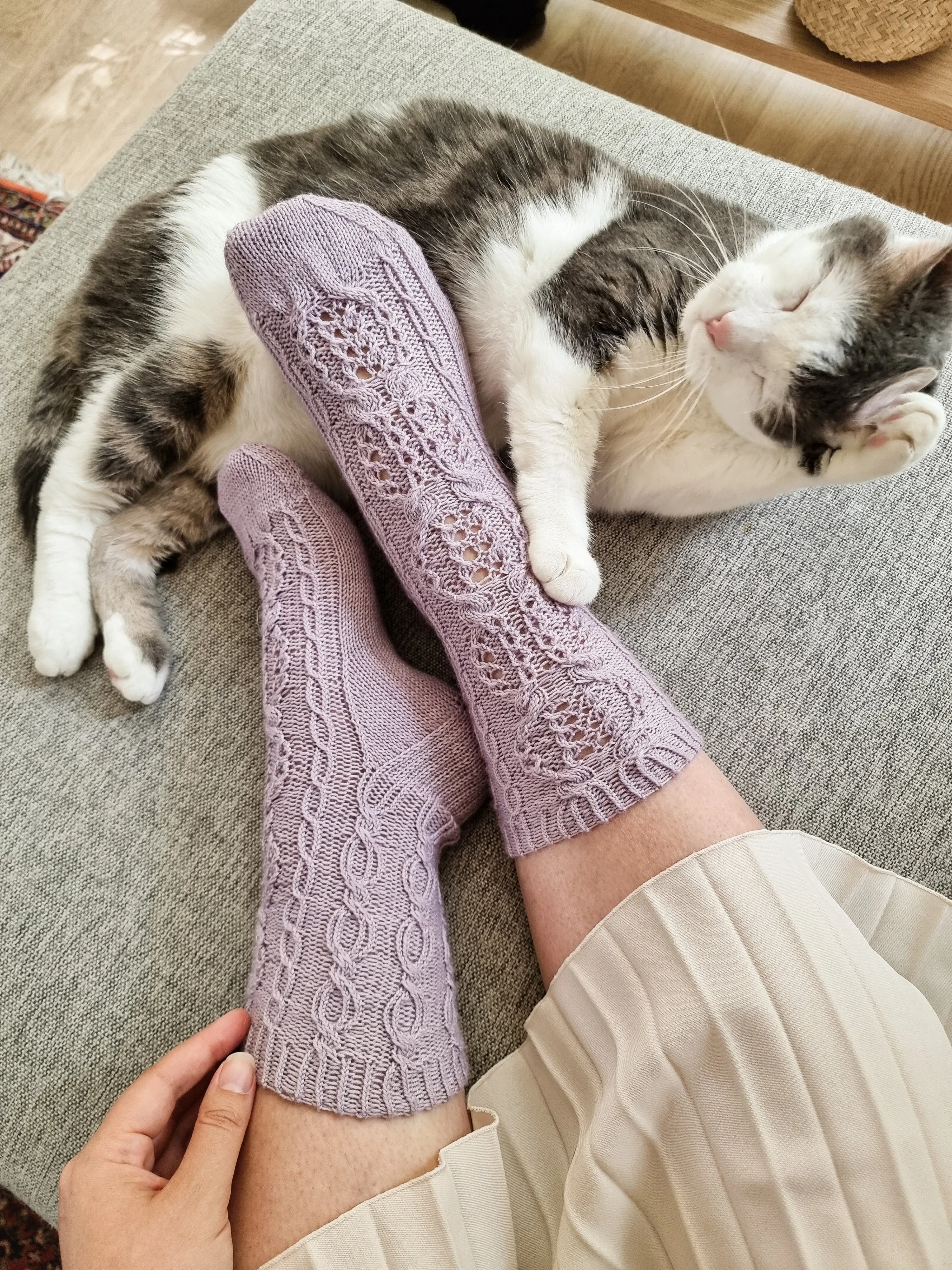 Summer Solstice socks