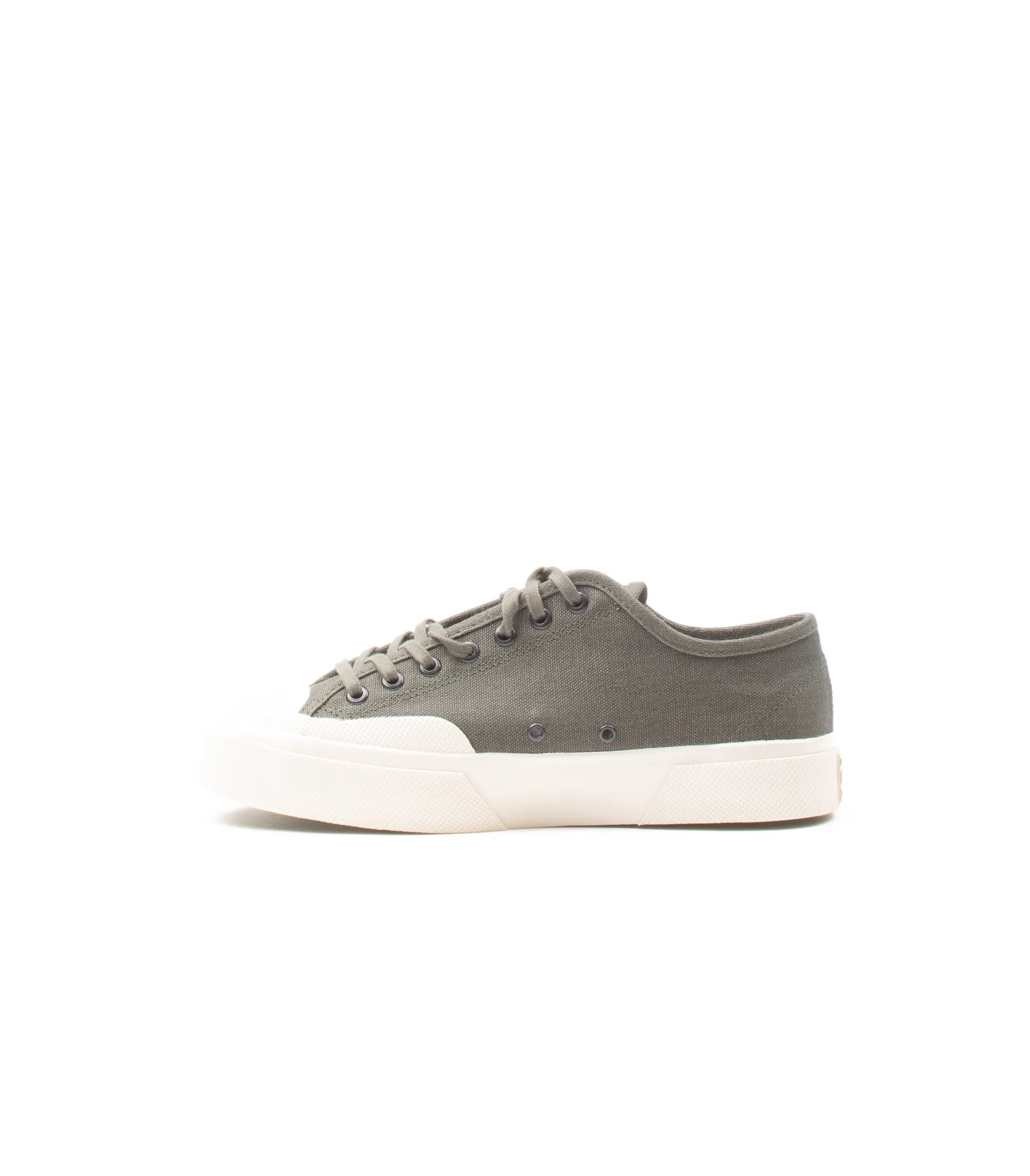 Superga 2432 Works Low Cut Deadstock French Cotton Military Green