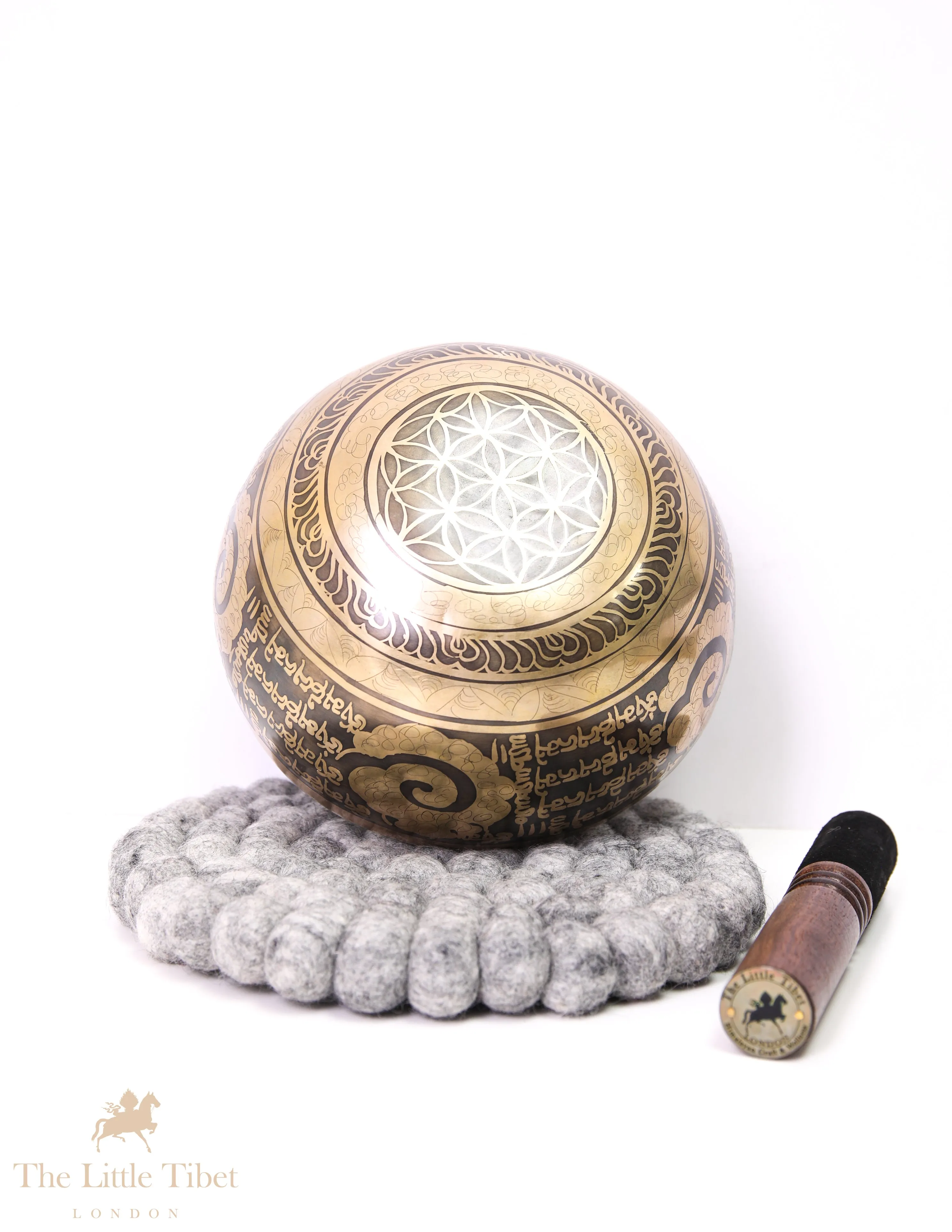 Tibetan Singing Bowl for Crown Chakra EC251