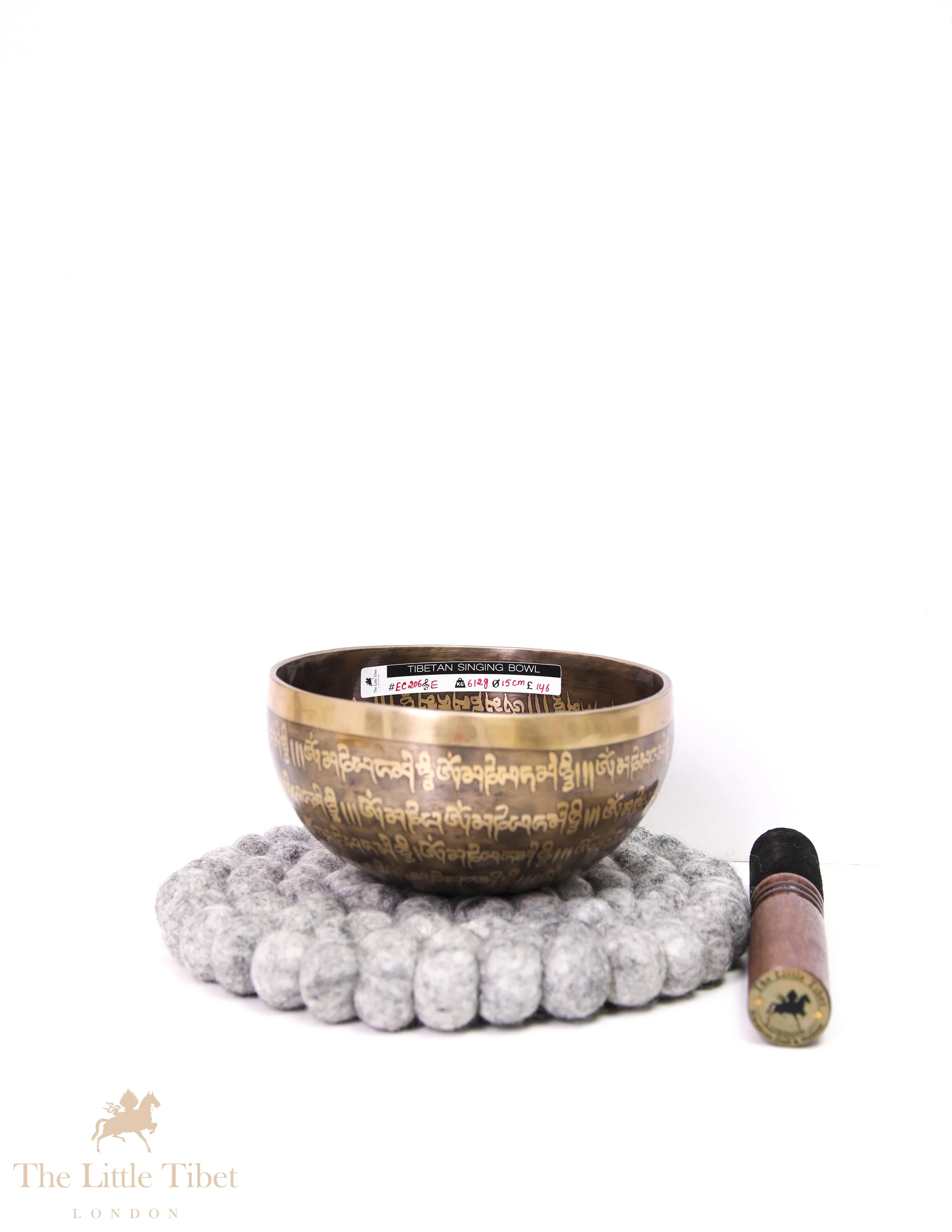 Tibetan Singing Bowl for Third Eye Chakra - EC206