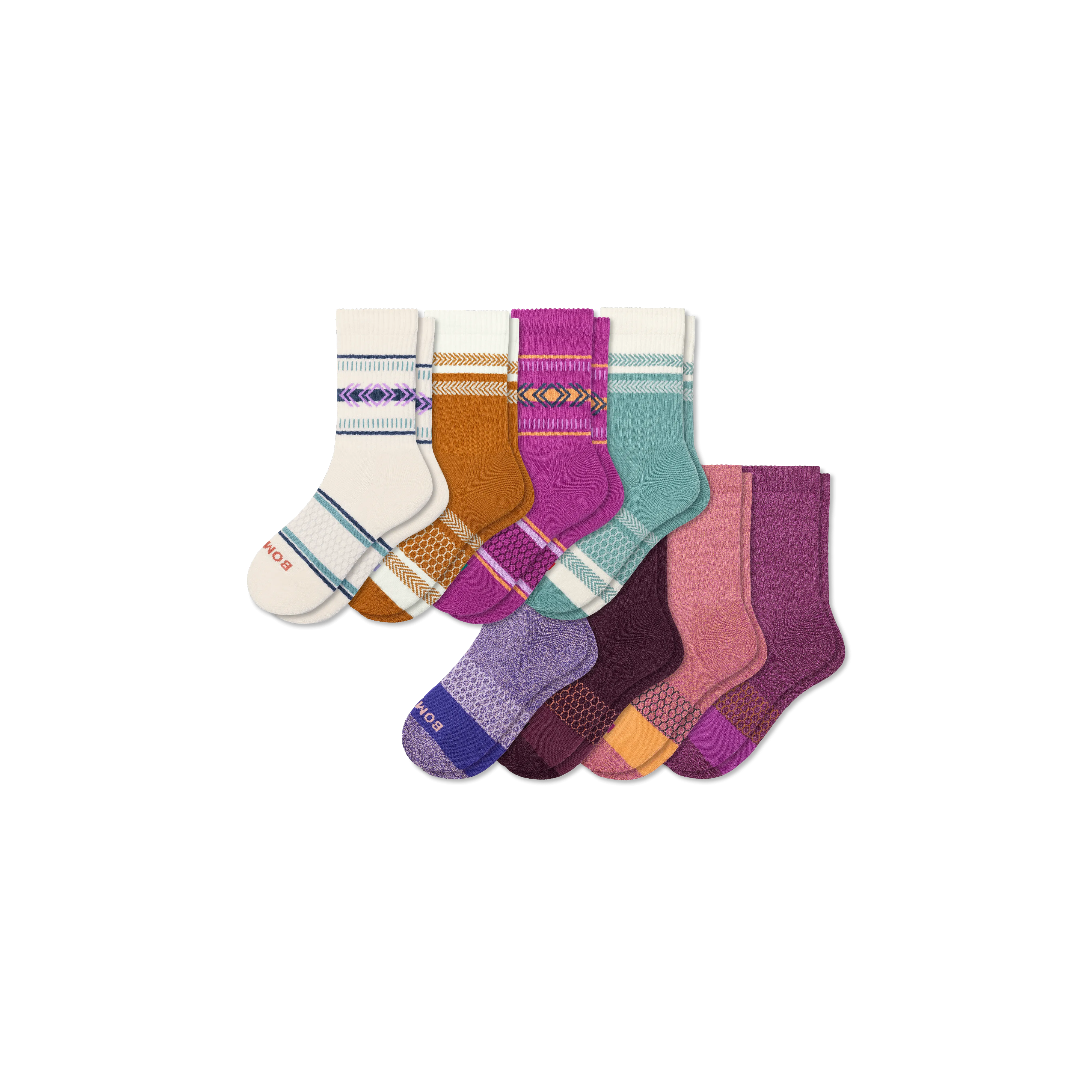 Youth Calf Sock 8-Pack